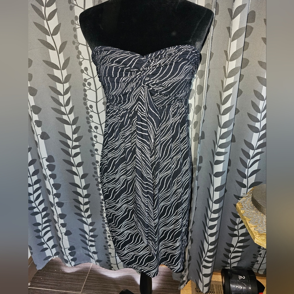Express strapless dress